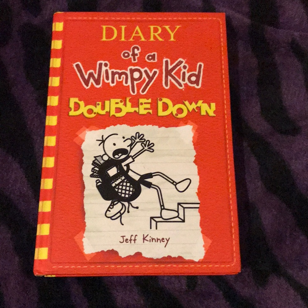 Diary of a wimpy kid double down hard cover